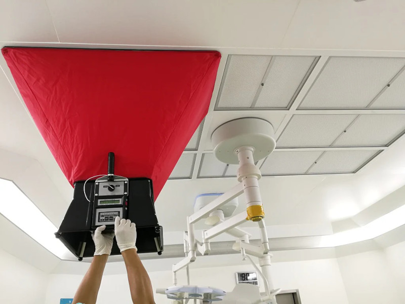 air balancing and IAQ testing HVAC system measurement Hyderabad